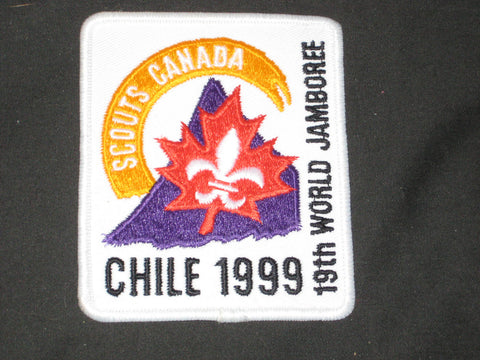 1999 World Jamboree Scouts Canada Patch