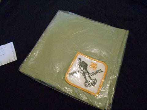 Philadelphia Council Olve Green Neckerchief