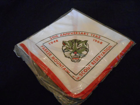 Parker Mountain Scout Reservation 20th Anniversary Neckerchief