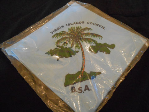 Virgin Islands Council Blue Neckerchief