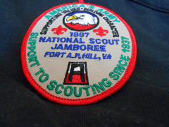 1997 National Jamboree America's Army Pocket Patch