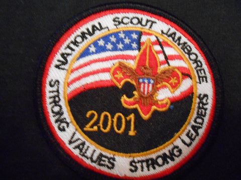 2001 Nation Jamboree black border pocket patch
