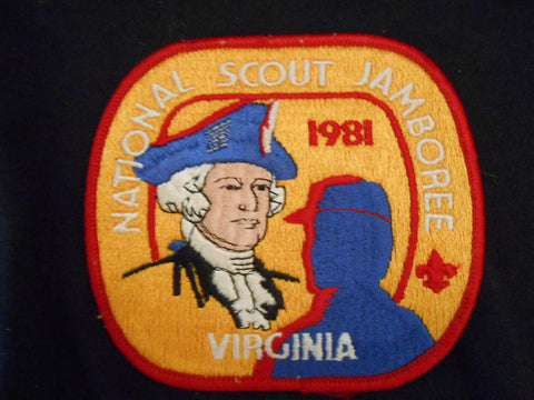 1981 National Jamboree Jacket Patch