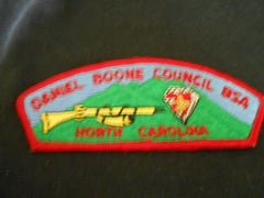 Daniel Boone Council - the Carolina trader