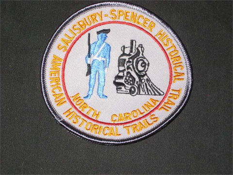 Salisbury-Spencer Historical Trail Pocket Patch