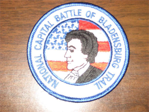 The Battle of Blandensburg and The Star Spangled Banner Trail Pocket Patch